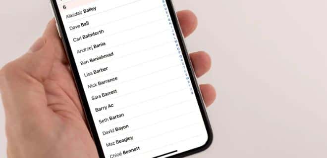 Как организовать контакты в списки на iPhone и iPad