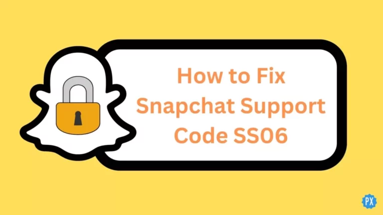 Код поддержки Snapchat SS06: как это исправить?  (100% работает)