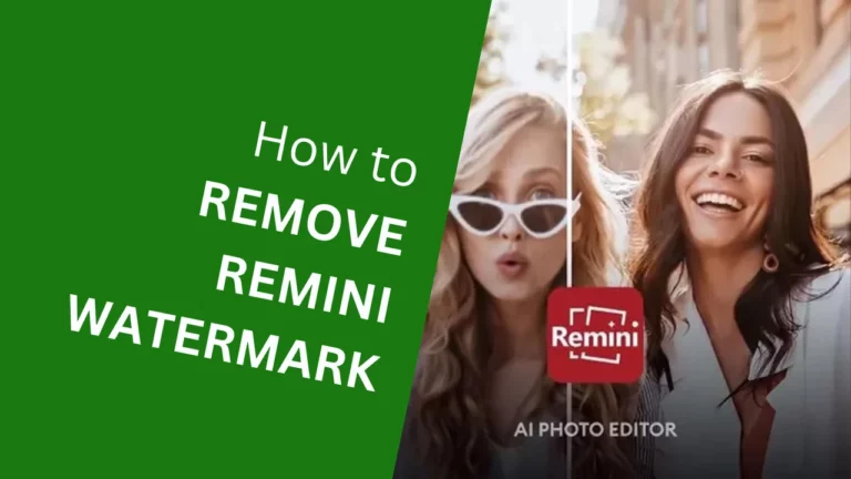 Как удалить водяной знак Remini за 3 простых шага: полное руководство