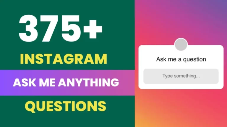 375+ популярных вопросов в Instagram Задайте мне любой вопрос!  (обновлено 2023 г.)