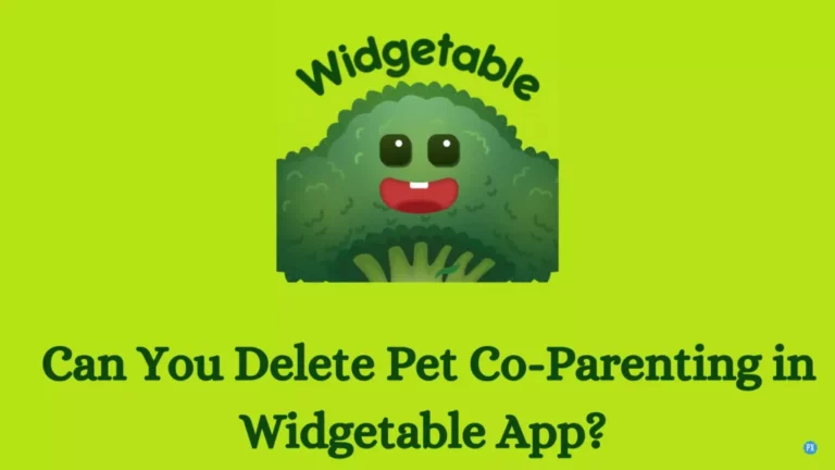Как удалить совместное воспитание домашних животных в приложении Widgetable?  (ответил)