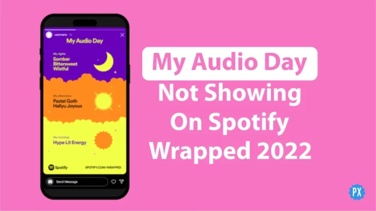Почему Audio Day не отображается на вашем Spotify Wrapped?