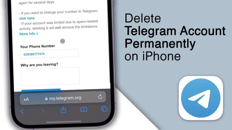Как удалить учетную запись Telegram на iPhone за 6 простых шагов!