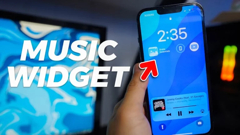 Как добавить виджет Apple Music на экран блокировки iPhone?