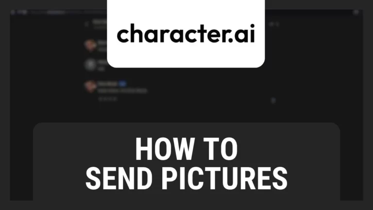 Как отправить изображения в AI персонажа всего за 3 шага?