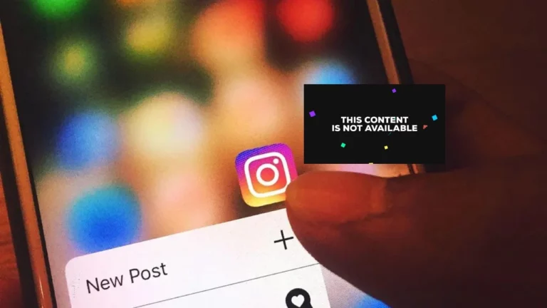 Как исправить GIF-изображение «Этот контент недоступен» в Instagram (2024)