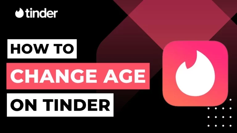 Как изменить возраст в Tinder