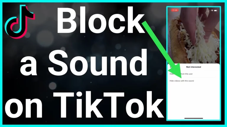 Как заблокировать звуки в TikTok в 2024 году?